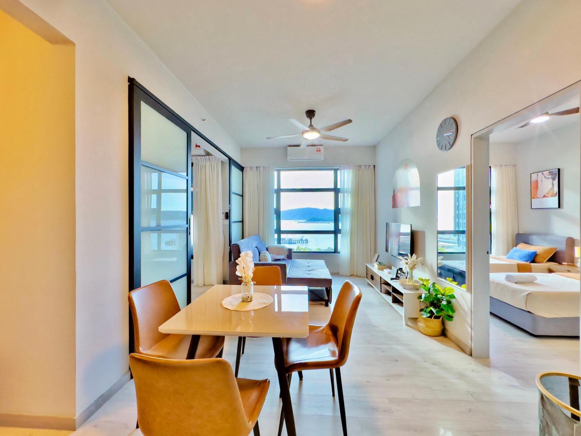 #6 Jesselton Quay City Pads Seaview By Zeluxo كوتا كينابالو المظهر الخارجي الصورة